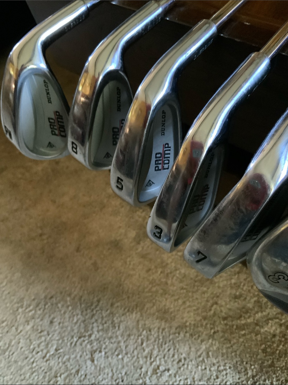 Dunlop pro comp  titanium enhanced 10-Piece oversized right handed Golf Club Set - Picture 4 of 8